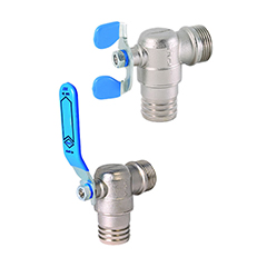 Angle Ball Valve With Hose Connection